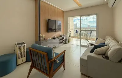 Apartamento 2 dormitórios com vista mar a 200m da praia na vila guilhermina