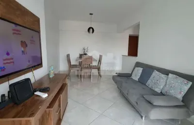 Apartamento  na ocian, 2 dormitórios, 1 suíte ,varanda gourmet, mobiliado, lazer.