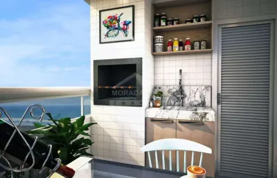 Apartamento de 2 dorms com 1 suíte no maracanã . confira na imobiliária em praia grande.