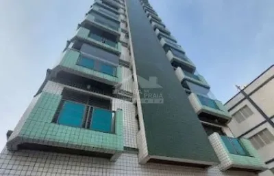 Apartamento mobiliado e em prédio frente mar, 2 dormitórios, só na imobiliária em praia grande.
