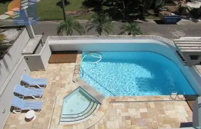 Casa em condomínio fechado com 6 quartos à venda na Avenida Marjory da Silva Prado, Balneário Praia do Pernambuco, Guarujá