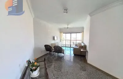 Apartamento c/vista ao mar 03 dorms/sacada/lado praia e lazer no prédio!
