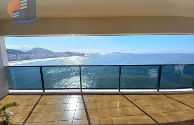 Astúrias 3 suítes + dep. empregada!!! vista privilegiada ao mar!