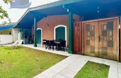 Casa em condomínio fechado com 4 quartos à venda na Avenida Moysés Sayão, Balneário Praia do Pernambuco, Guarujá