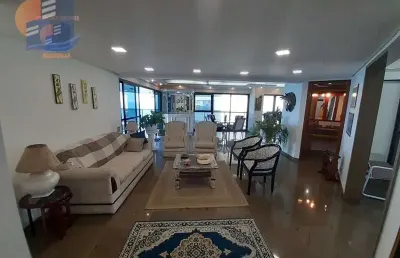 Alto padrão amplo apartamento c/ vista total ao mar praia das astúrias