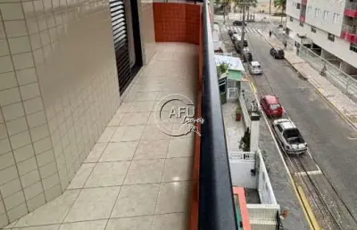 Apartamento a venda no bairro aviação pg 1 dormitório varanda ampla sala 2 ambientes 50 metros da praia vista mar lazer r$ 290.000,00
