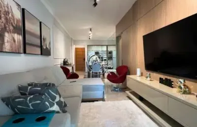 Apartamento á venda -bairro aviação, praia grande/sp-  88m², 2 dormitórios (1 suíte)| 1 vaga|