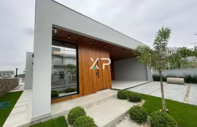 Casa alto padrão à venda na pedra branca, santa catarina.