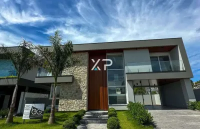 Casa alto padrão com 3 suítes - reserva da pedra palhoça/sc