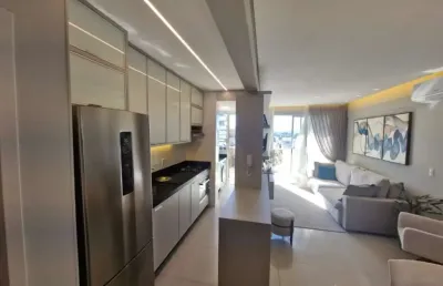 Apartamento 2 suítes e ampla sacada na pedra branca