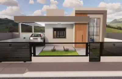 Casa de 3 quartos em forquilhas com 96,60m²  | xp2752