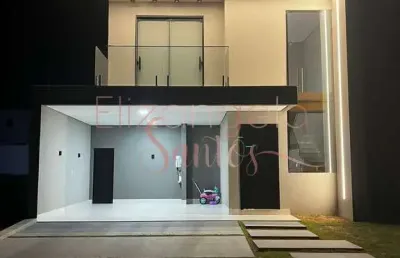 Sobrado de 3 quartos, 190m² no bairro condomínio belvedere ii, em cuiabá