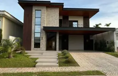 Casa de condomínio de 3 quartos, 354m² no bairro condomínio florais itália, em cuiabá