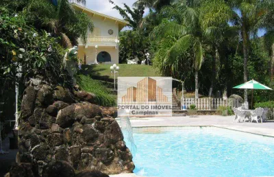 Chácara com 5 dormitórios à venda, 12000 m² por r$ 1.500.000,00 - lopes - valinhos/sp