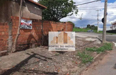 Terreno à venda, 211 m² por r$ 280.000,00 - vila aurocan - campinas/sp