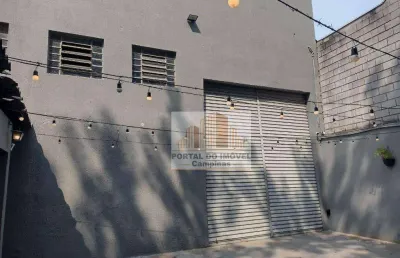 Barracão à venda, 455 m² por r$ 890.000,00 - jardim campos elíseos - campinas/sp