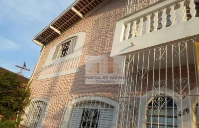 Casa com 5 dormitórios à venda, 230 m² por r$ 600.000,00 - vila pompéia - campinas/sp