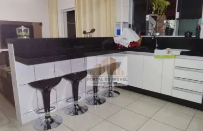 Casa com 4 dormitórios à venda, 480 m² por r$ 850.000,00 - parque santa bárbara - campinas/sp