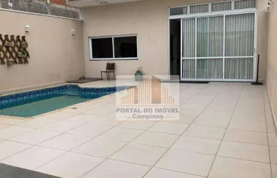 Casa com 3 dormitórios à venda, 230 m² por r$ 920.000,00 - residencial parque da fazenda - campinas/sp