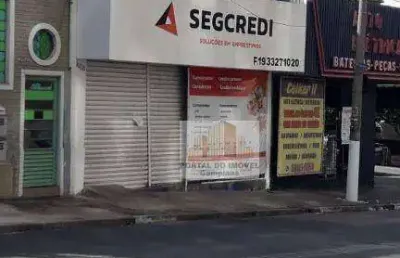 Salão para alugar, 104 m² por r$ 2.786,00/mês - bonfim - campinas/sp