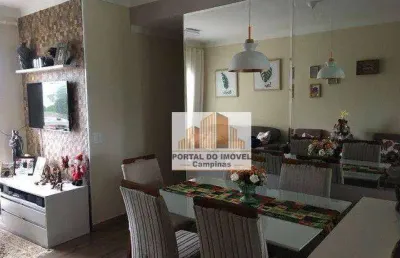 Apartamento com 3 dormitórios à venda, 69 m² por r$ 470.000,00 - morumbi - paulínia/sp