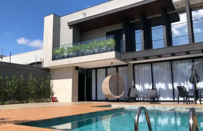 Vendo - residência alto padrão com piscina - semi-mobiliada - jardim munique - maringá-pr.
