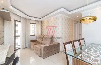 Apartamento mobiliado com 2 dormitórios para alugar com 70,20m² no ed. life residence club, bairro capão raso