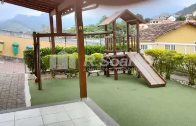 Casa em condomínio fechado com 4 quartos à venda na estrada do cafundá, taquara, rio de janeiro, 104 m2 por r$ 380.000