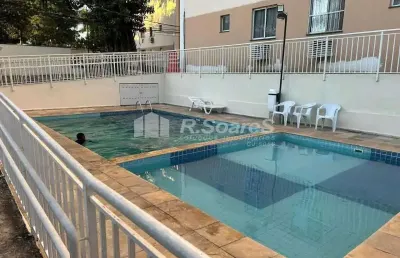 Apartamento com 2 quartos à venda na estrada do barro vermelho, rocha miranda, rio de janeiro, 48 m2 por r$ 200.000