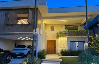 Casa em condomínio fechado com 4 quartos à venda na rua rachel de queiroz, barra da tijuca, rio de janeiro, 792 m2 por r$ 9.500.000