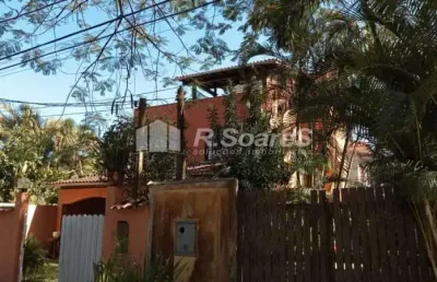 Casa em condomínio fechado com 4 quartos à venda na estrada dos bandeirantes, vargem pequena, rio de janeiro, 238 m2 por r$ 790.000