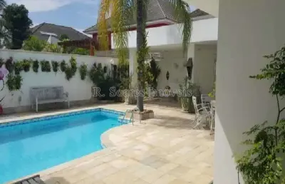 Casa em condomínio fechado com 4 quartos à venda na rua zeno zani, barra da tijuca, rio de janeiro, 600 m2 por r$ 4.500.000