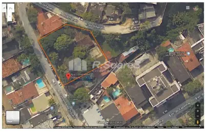 Terreno à venda na rua comendador siqueira, pechincha, rio de janeiro, 1065 m2 por r$ 3.500.000