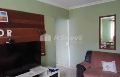 Apartamento com 2 quartos à venda na estrada da água branca, realengo, rio de janeiro, 55 m2 por r$ 140.000