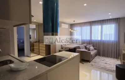 Apartamento com 1 quarto  para alugar, 44.00 m2 por r$3500.00  - sao francisco - curitiba/pr