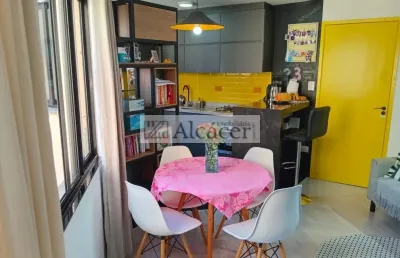 Apartamento no 15º andar totalmente mobiliado no bigorrilho.