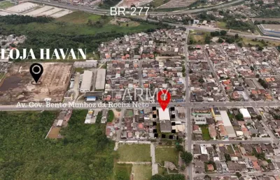 Sala comercial para alugar na avenida bento munhoz da rocha neto, 6080, jardim samambaia, paranaguá, 1500 m2 por r$ 39.000