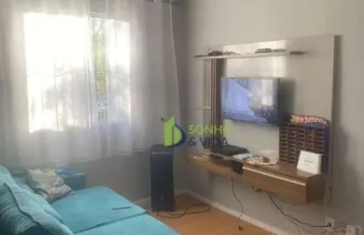 Apartamento com 2 dormitórios à venda, 44 m² por r$ 110.000,00 - cidade satélite íris - campinas/sp