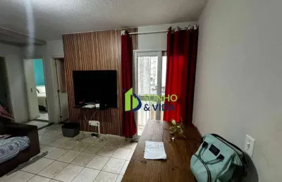 Apartamento com 2 dormitórios à venda, 58 m² por r$ 150.000,00 - jardim do lago continuação - campinas/sp