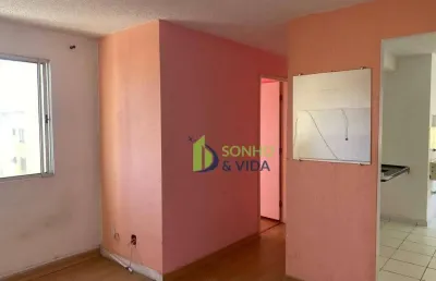 Apartamento com 2 dormitórios à venda, 44 m² por r$ 110.000,00 - cidade satélite íris - campinas/sp
