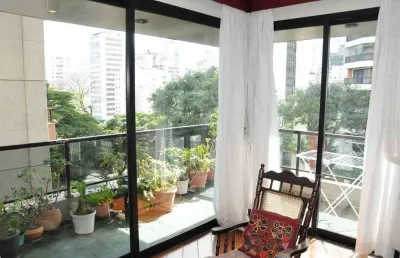 Apartamento com 4 quartos para alugar em higienópolis, são paulo , 195 m2 por r$ 9.000