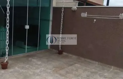 Linda cobertura sem condomínio 2 dormitórios 1 vaga em santo andré