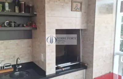 Maravilhoso apartamento 3 dormitórios, 1 suíte, 2 vagas com varanda gourmet