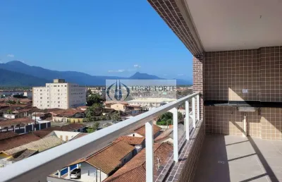 Maravilhoso apartamento 2 dormitórios, 1 suite,1 vaga de frente para o mar