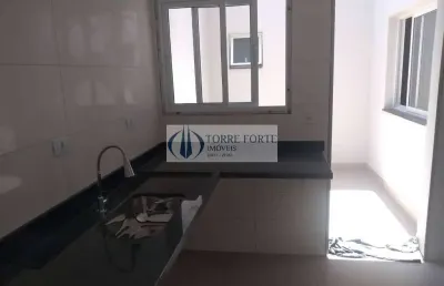 Apartamento com 2 dormitorios 2 suites com vaga sem condominio santo andre