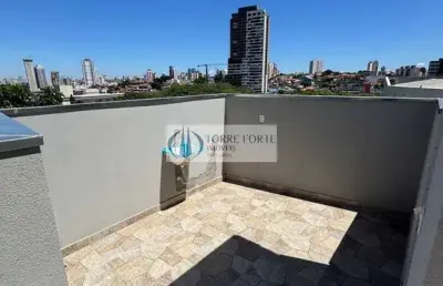 Apartamento cobertura com 2 dormitorios sem vaga na guilhermina esperança.