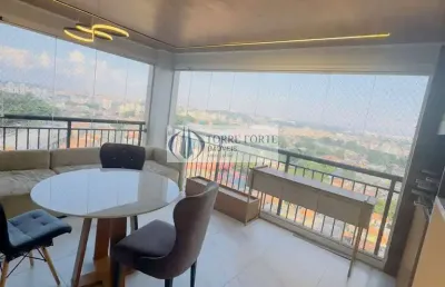 Apartamento mobiliado, 2 dormitórios, 67 m2, varanda gourmet  vila formosa