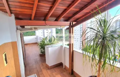 Apartamento cobertura com 3 dormitórios, 1 suíte no jardim anália franco