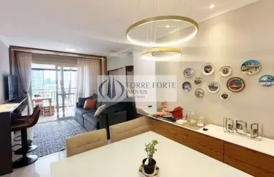 Lindo apartamento 3 dormitórios, 1 suíte , 2 vagas com varanda gourmet