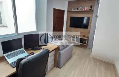 Cobertura com elevador, 2 dormitórios, 2 vagas de garagem em santo andré